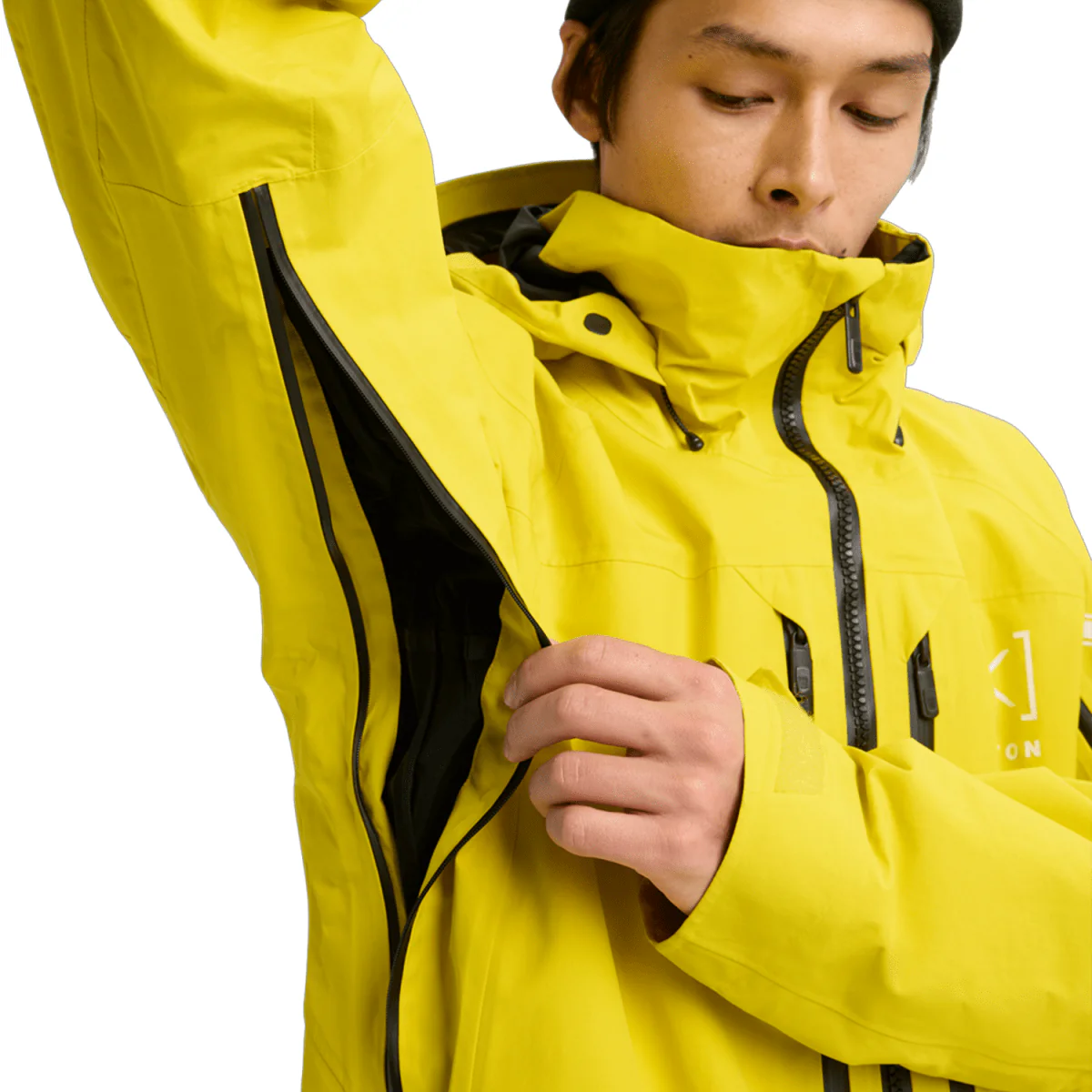 Burton Men's [ak] Swash Gore‑Tex 2L Jacket 2026 Atomic Yellow - Image 5