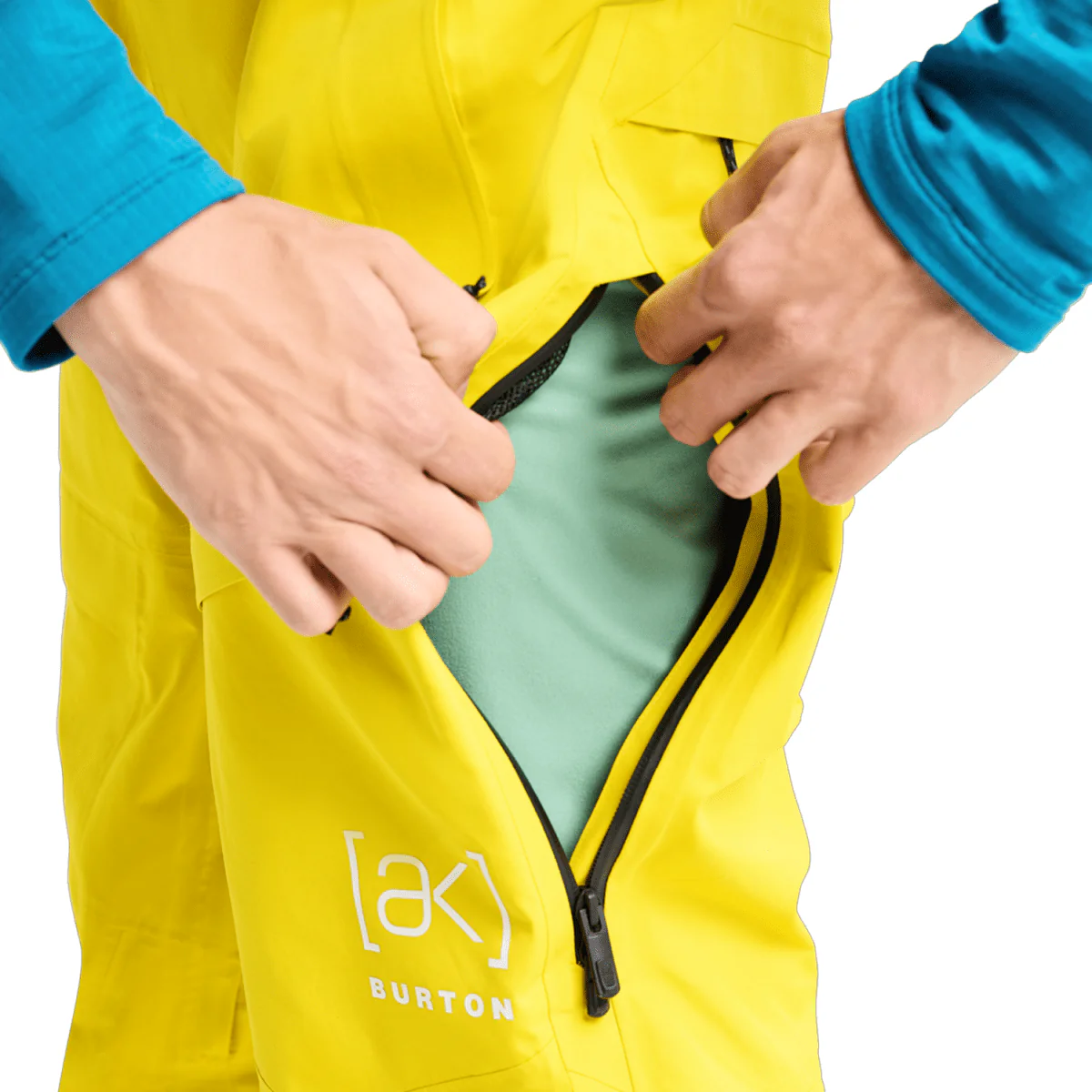 Burton Men's [ak] Swash Gore-Tex 2L Pant 2026 Atomic Yellow - Image 6