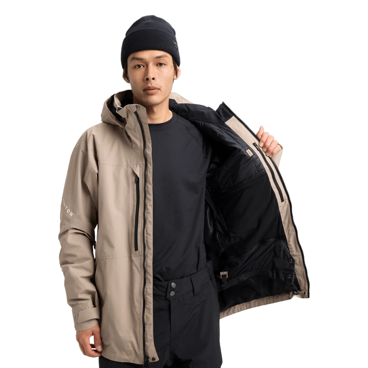 Burton Men's [ak] Swash Gore-tex Jacket 2026 Summit Taupe - Image 3