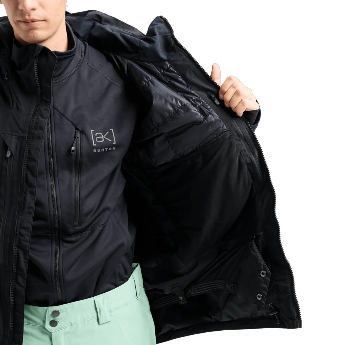 Burton Men's [ak] Swash Gore-tex Jacket 2026 True Black - Image 4