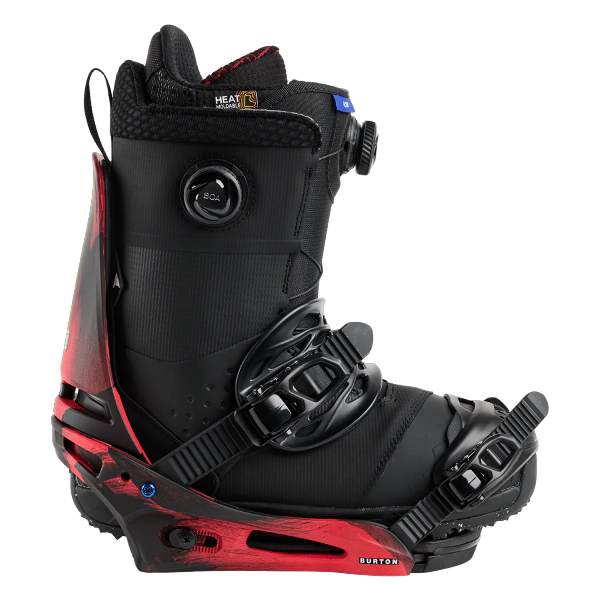 Burton Men's Cartel X Re:Flex Snowboard Bindings 2026 Black/Red - Image 5