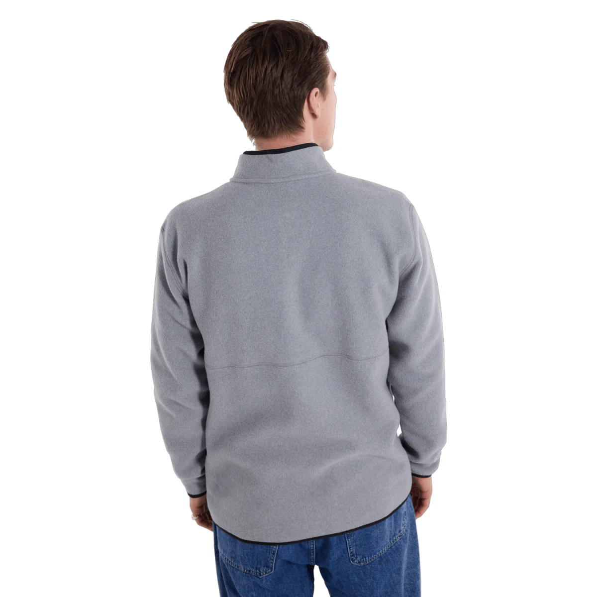 Burton Men's Cinder Pullover 2026 Grey Heather - Image 2