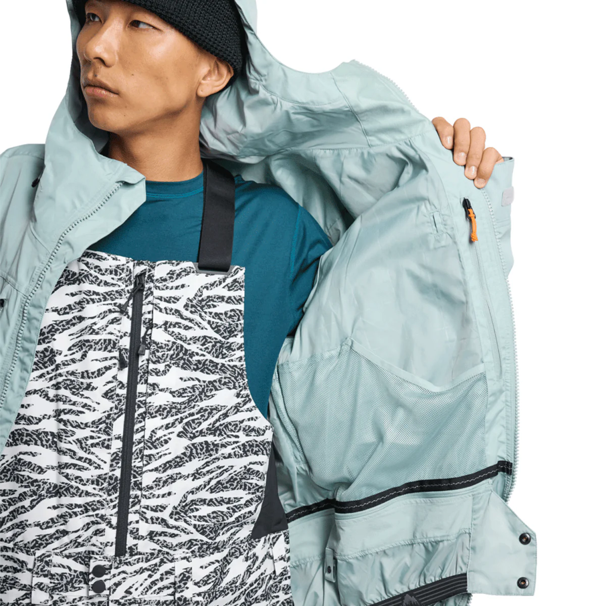 Burton Men's Frostner Jacket 2025 Petrol Green - Image 4