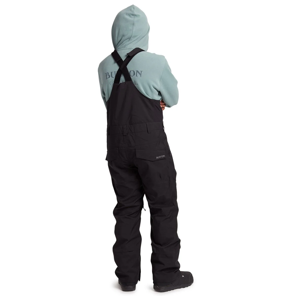Burton Men's Reserve 2L Bib Pant 2025 True Black - Image 2