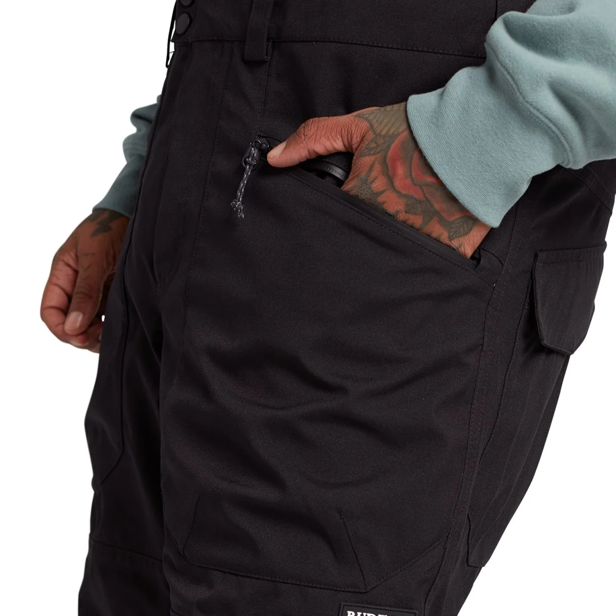 Burton Men's Reserve 2L Bib Pant 2025 True Black - Image 5