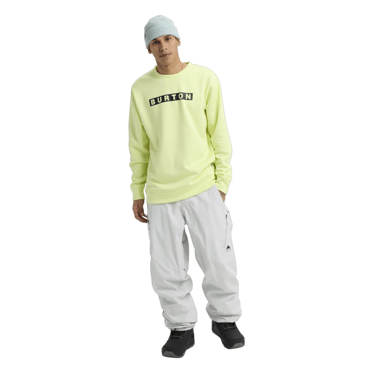 Burton Men's Reserve 2L Relaxed Pant 2026 Gray Cloud - Image 3