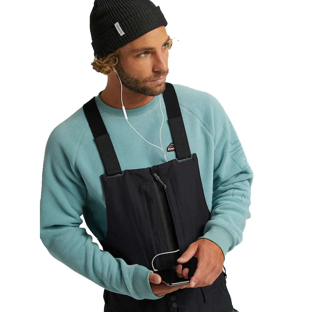 Burton Men's Reserve Gore-tex Bib Pant 2024 True Black - Image 2