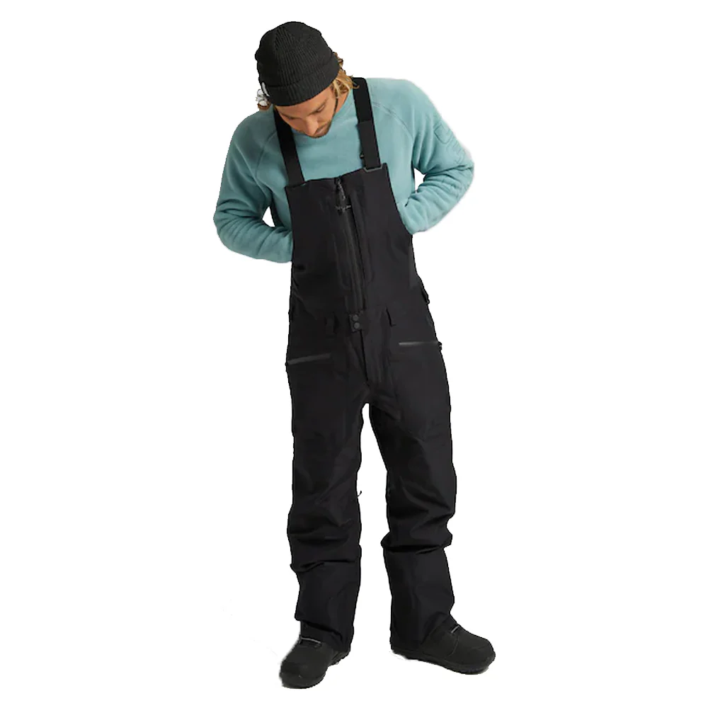 Burton Men's Reserve Gore-tex Bib Pant 2024 True Black - Image 4