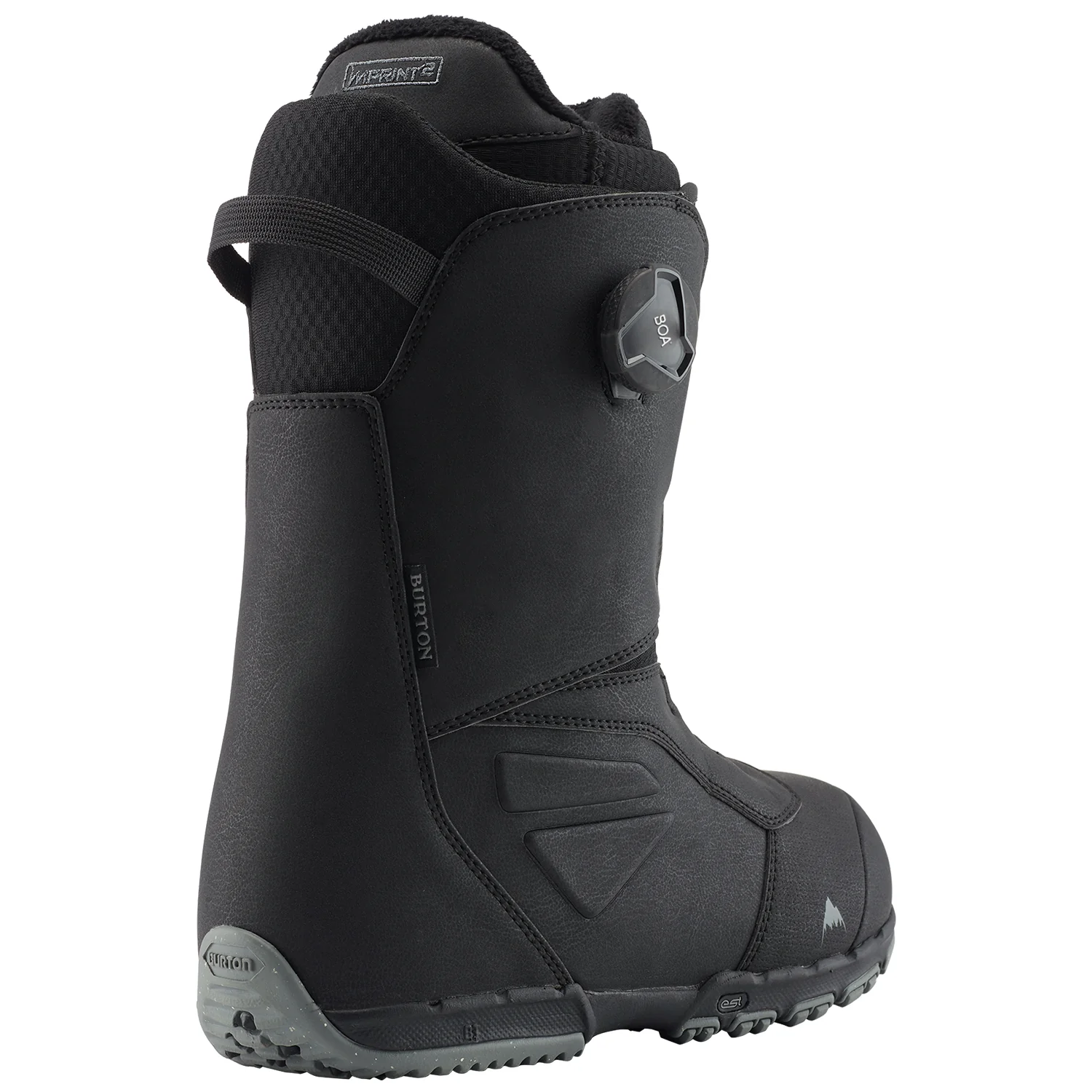 Burton Men's Ruler BOA Wide Snowboard Boots 2027 Black - Image 2