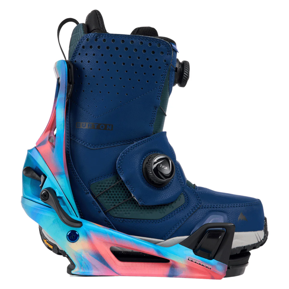 Burton Men's Step On Genesis Re:Flex Snowboard Bindings 2025 Hydro/Multi - Image 6