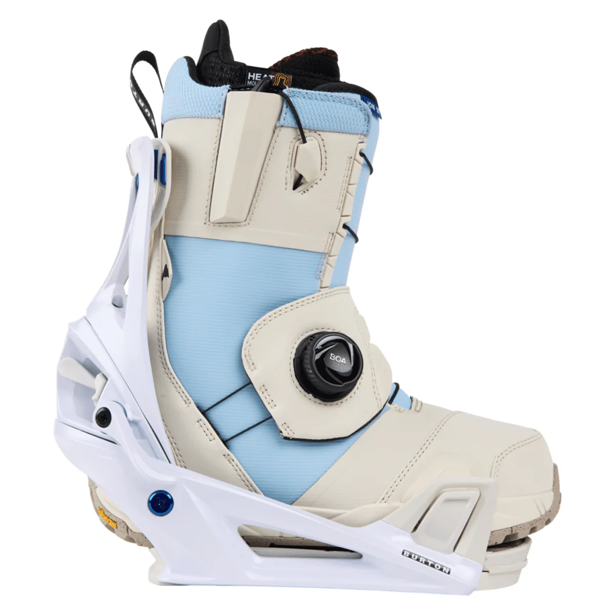 Burton Men's Step On Genesis Re:Flex Snowboard Bindings 2025 White - Image 6