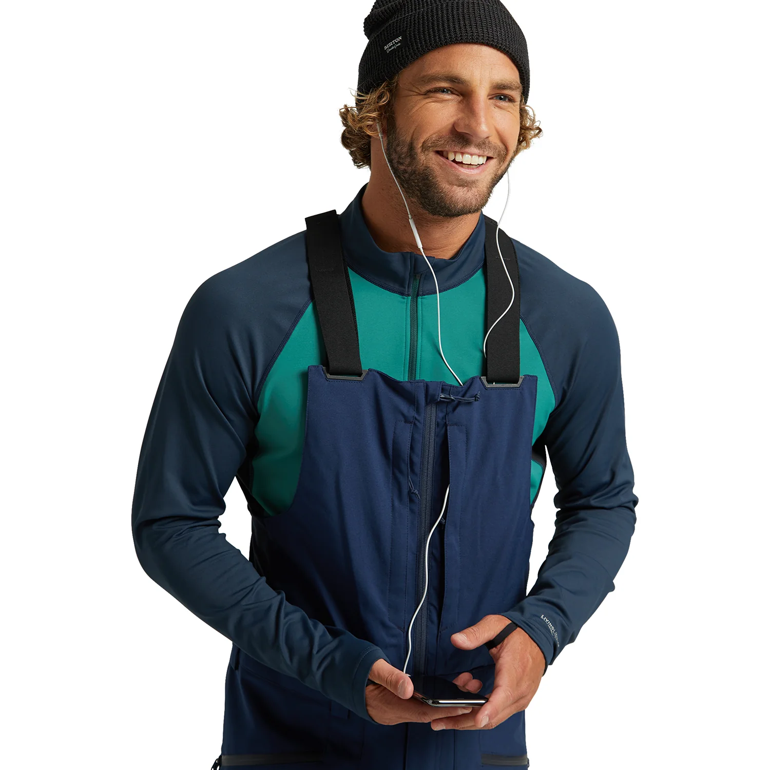 Burton Men's Reserve Bib Pant 2024 Dress Blue - Image 3