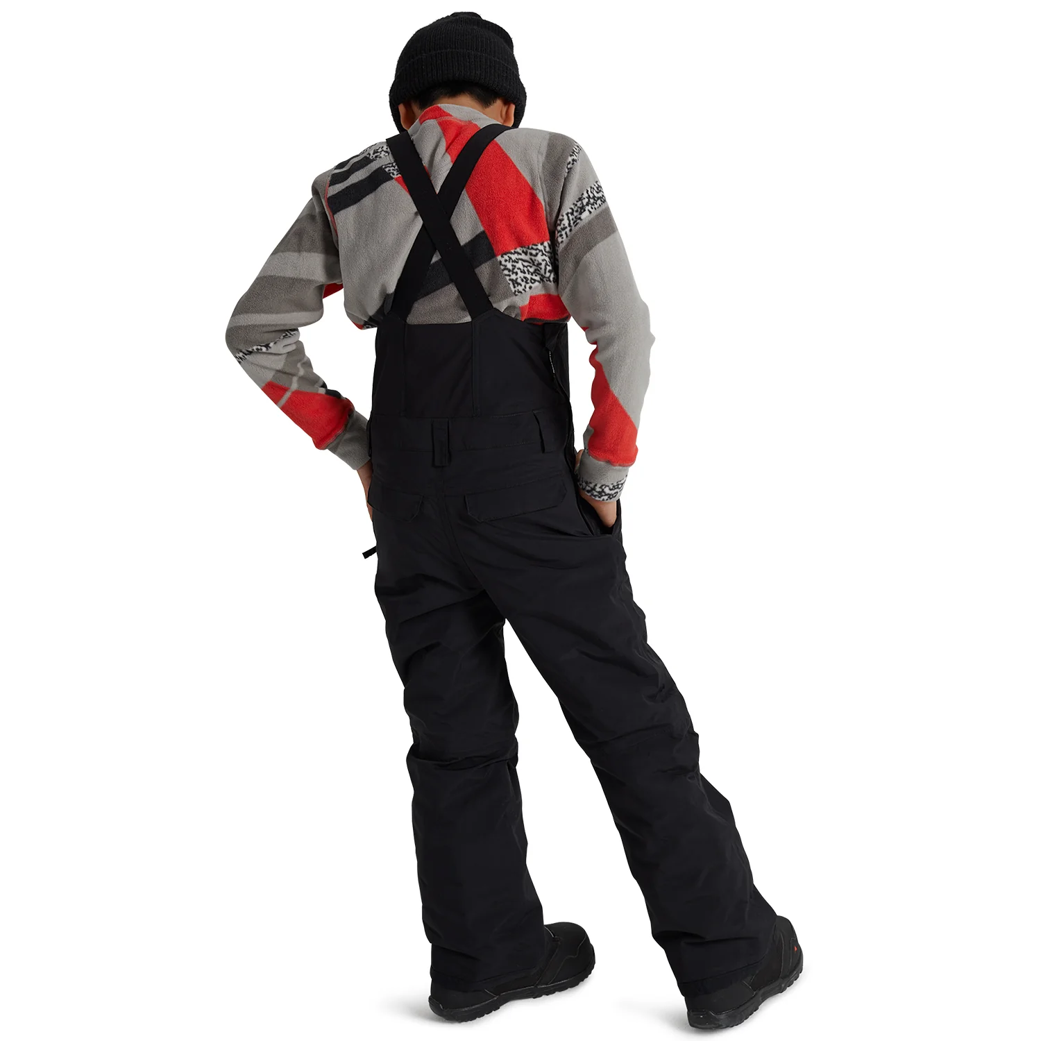 Burton Youth Skylar 2L Bib Pant 2024 True Black - Image 2