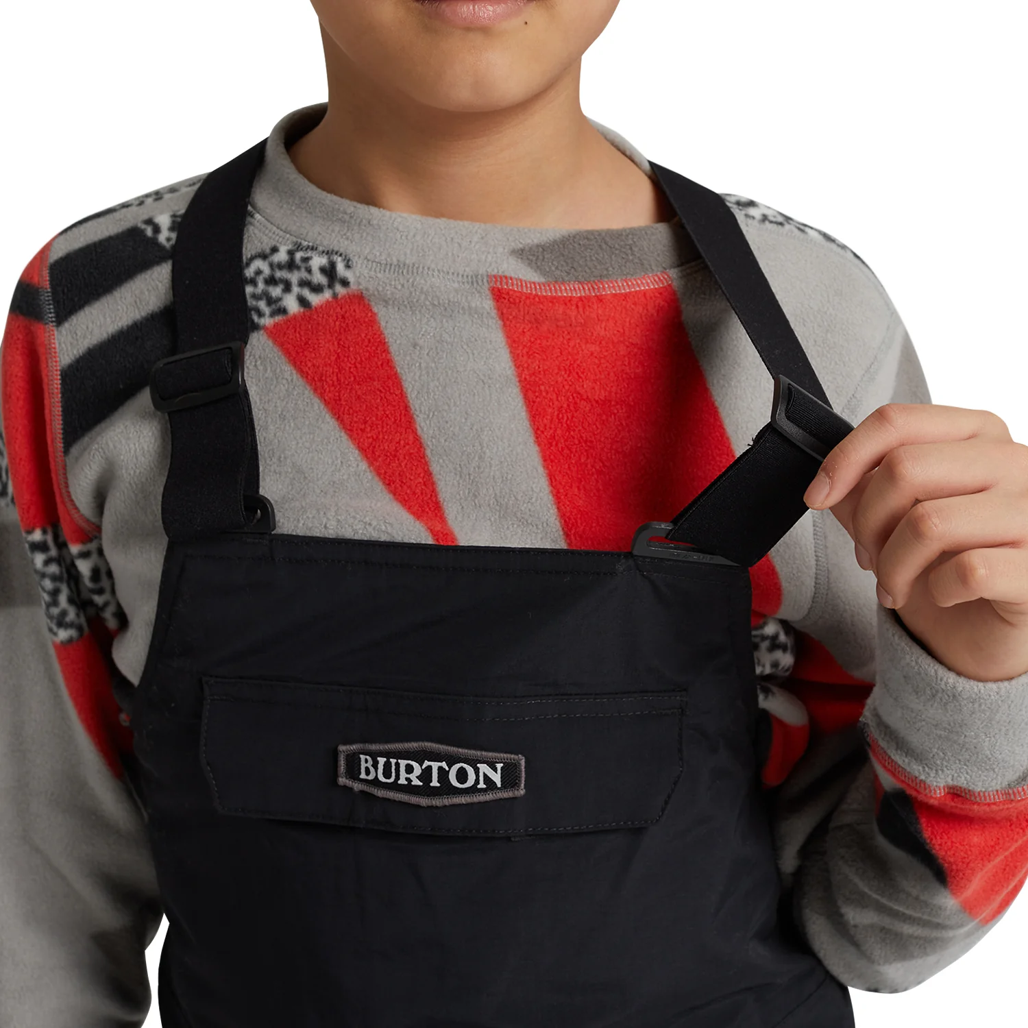 Burton Youth Skylar 2L Bib Pant 2024 True Black - Image 5