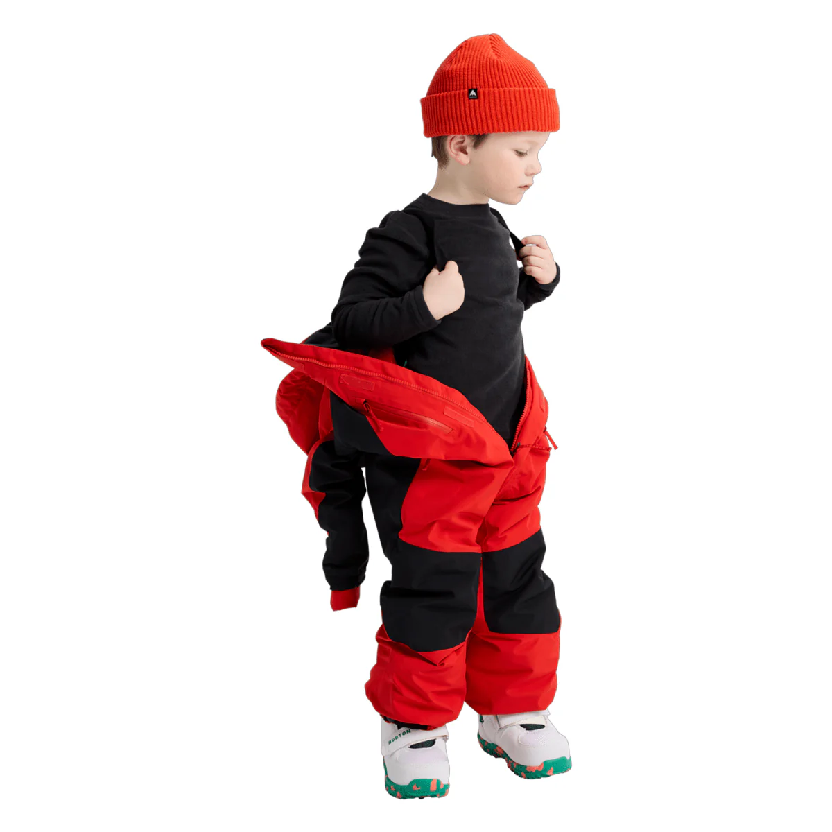 Burton Toddlers Outbeam Gore-Tex 2L One Piece 2026 Flame Scarlet/True Black - Image 3