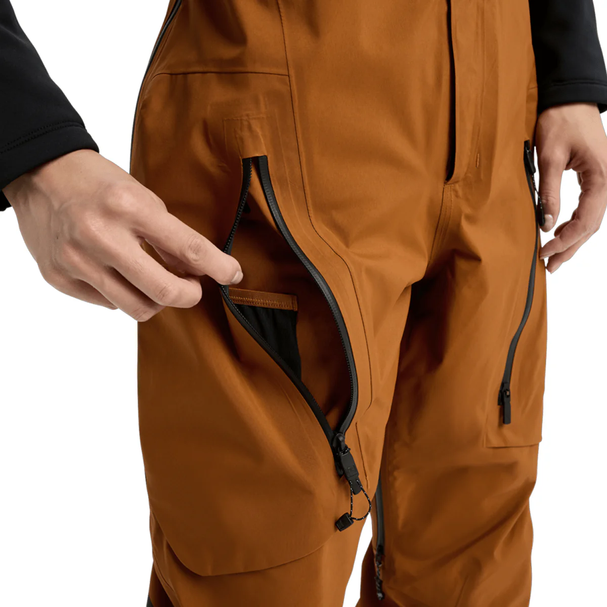 Burton Women's [ak] Acamar Gore-Tex Pro 3L Bib 2026 Chestnut Brown - Image 4