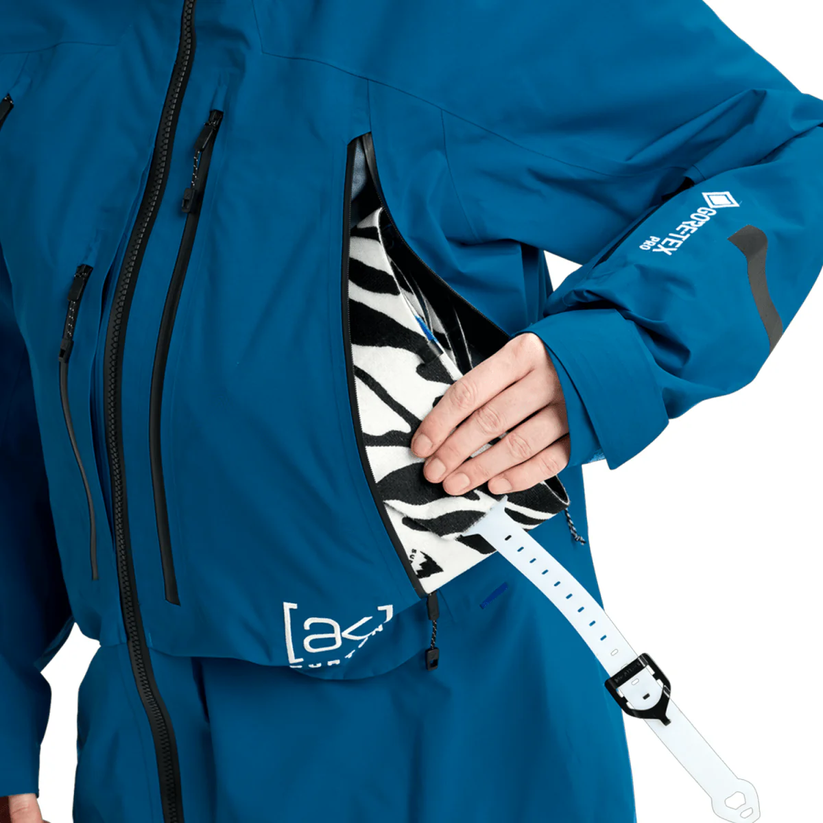 Burton Women's [ak] Acamar Gore-Tex Pro 3L Jacket 2026 Blue Teal - Image 3