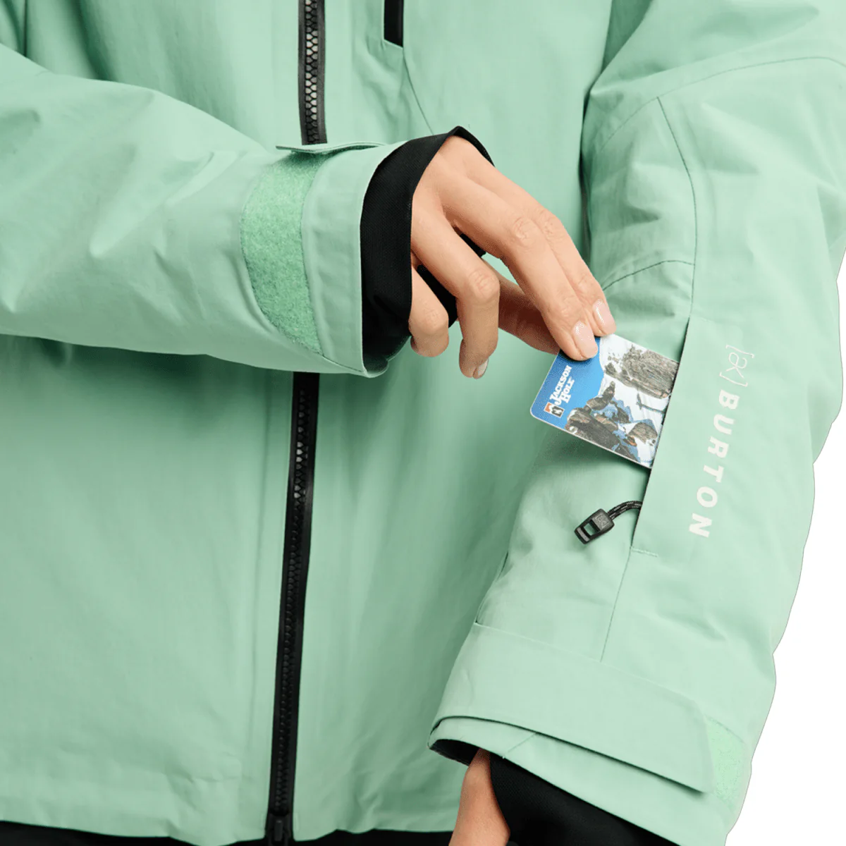 Burton Women's [ak] Embark Gore-Tex 2L Jacket 2026 Soft Sage - Image 5