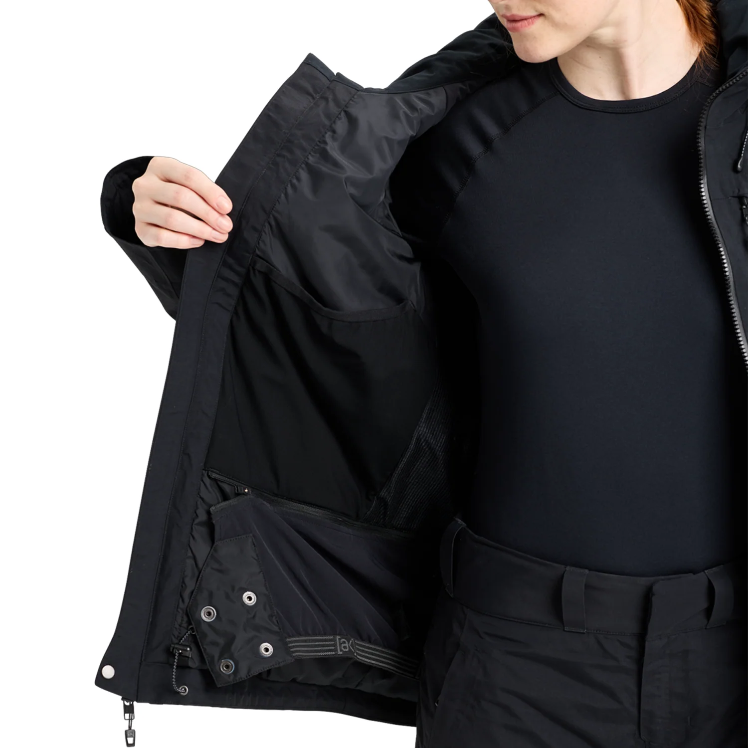 Burton Women's [ak] Embark Gore-tex Jacket 2026 True Black - Image 4