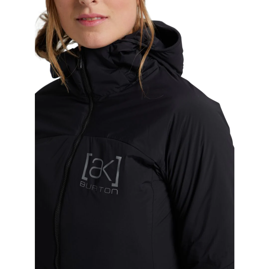 Burton Women's [ak] Helium Hooded Stretch Insulated Jacket 2024 True Black - Image 3