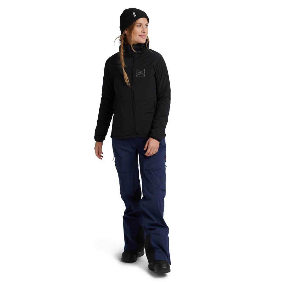 Burton Women's [ak] Helium Hooded Stretch Insulated Jacket 2024 True Black - Image 5
