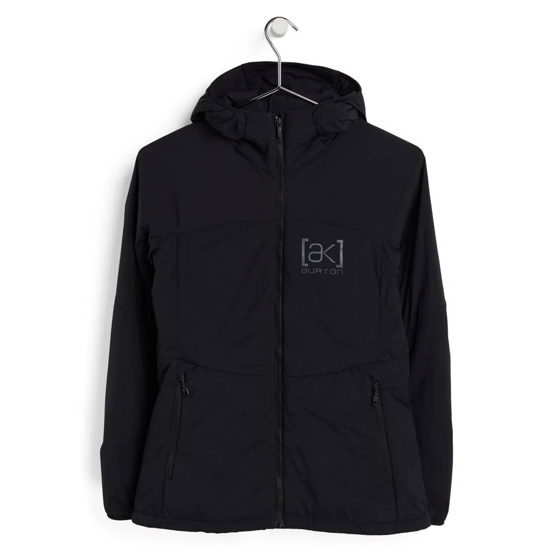 Burton Women's [ak] Helium Hooded Stretch Insulated Jacket 2024 True Black - Image 6