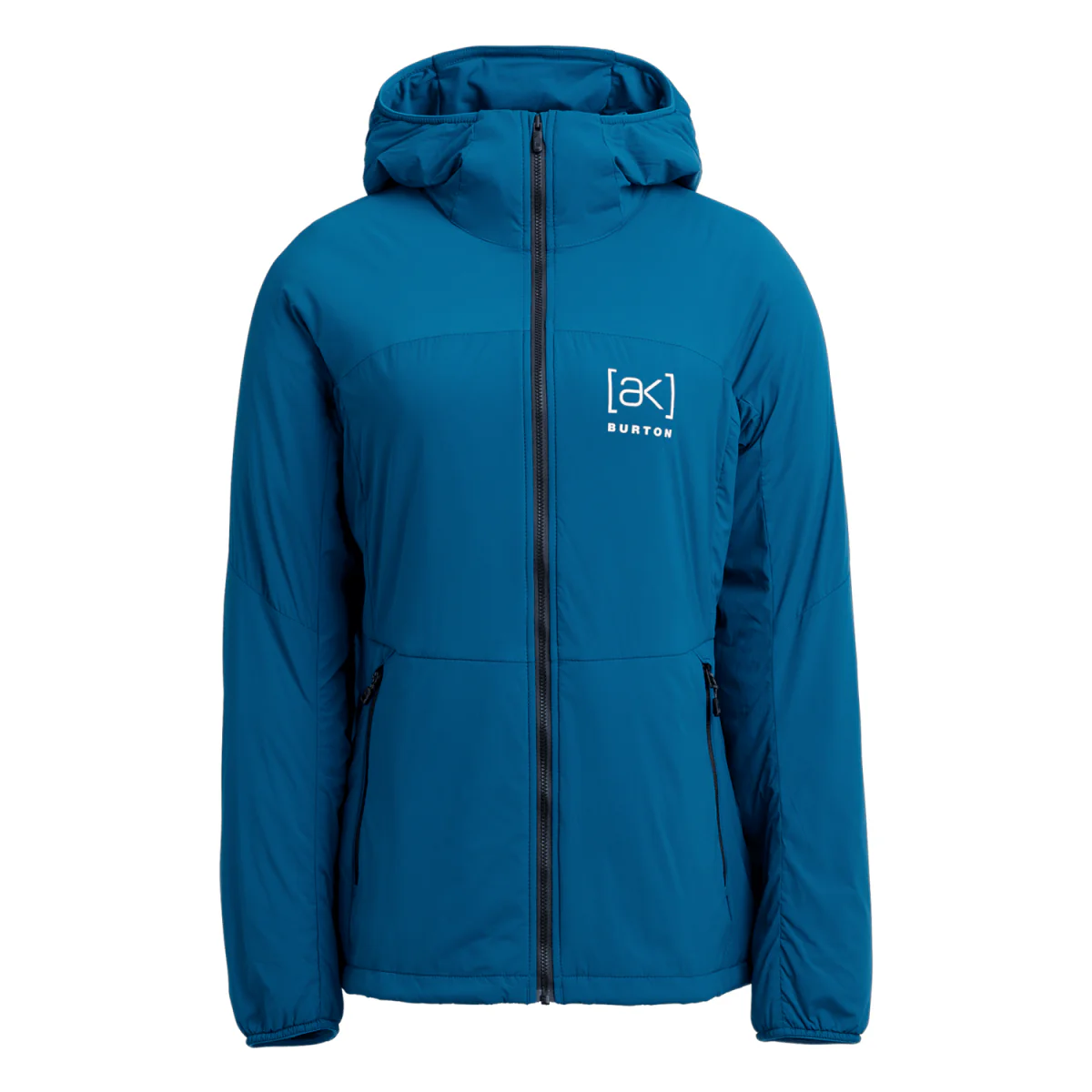 Burton Women's [ak] Helium Hooded Stretch Insulated Jacket 2026 Blue Teal - Image 6