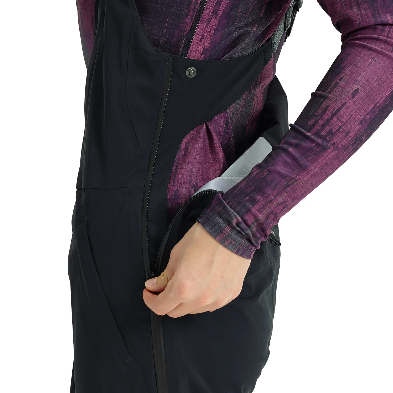 Burton Women's [ak] Kimmy 3L Stretch Gore-Tex Bib Pant 2024 True Black - Image 4