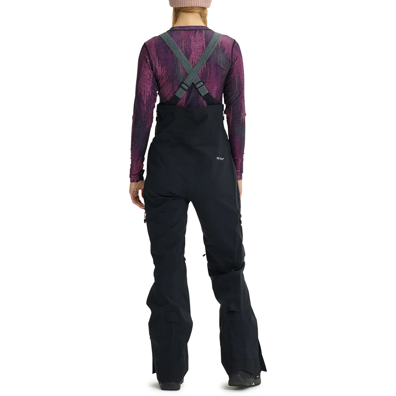 Burton Women's [ak] Kimmy 3L Stretch Gore-Tex Bib Pant 2024 True Black - Image 5
