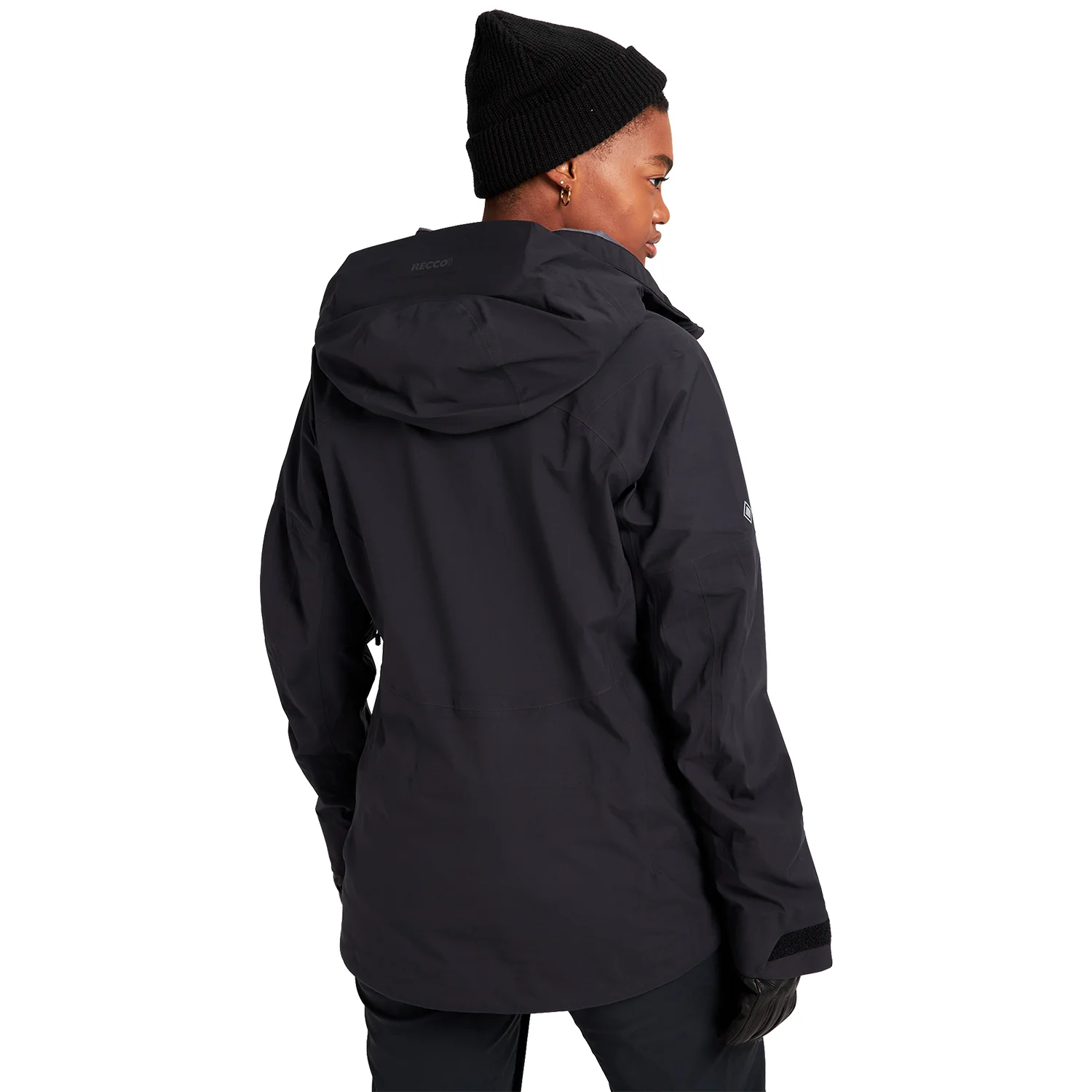 Burton Women's [ak] Kimmy 3L Stretch Gore-Tex Jacket 2024 True Black - Image 2