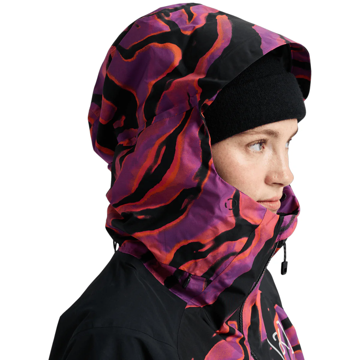Burton Women's [ak] Kimmy Gore-Tex 2L Anorak 2026 Slash Multi/True Black - Image 4