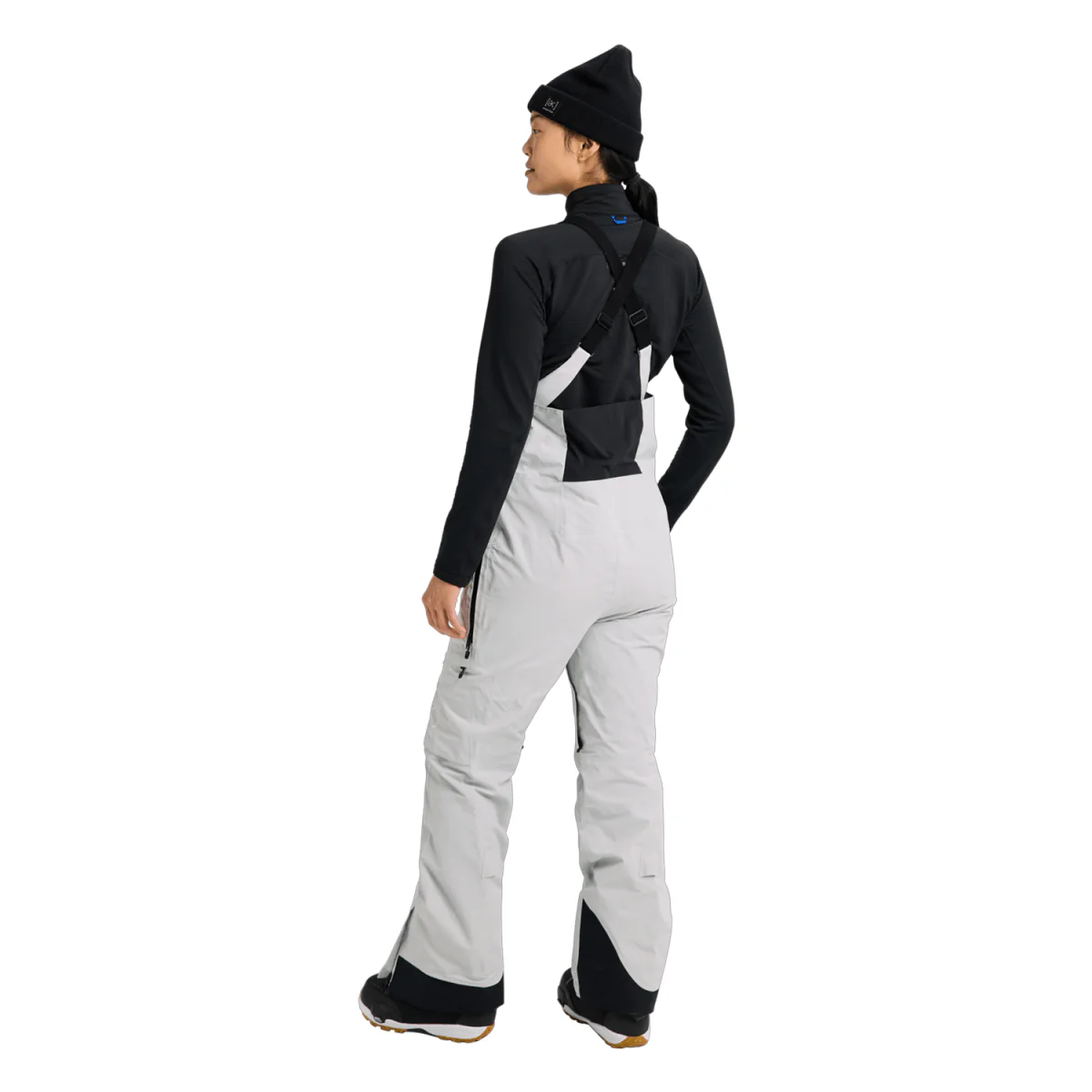Burton Women's [ak] Kimmy Gore-Tex 2L Bib Pant 2026 Gray Cloud - Image 2