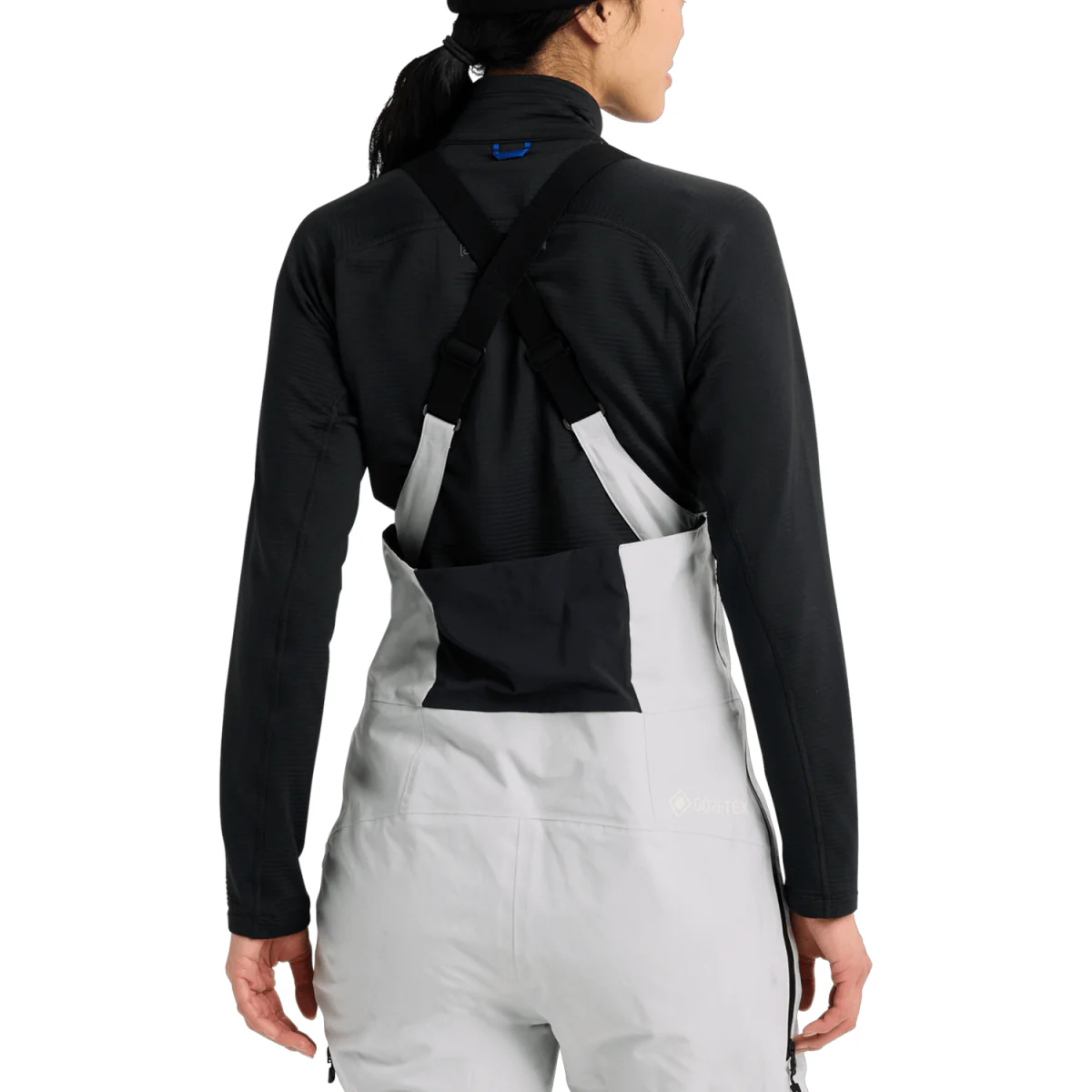 Burton Women's [ak] Kimmy Gore-Tex 2L Bib Pant 2026 Gray Cloud - Image 3
