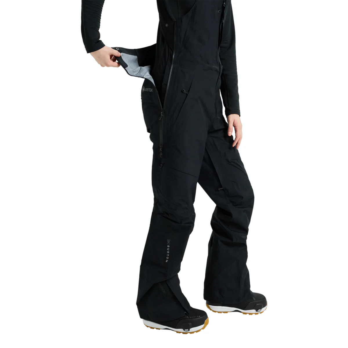 Burton Women's [ak] Kimmy Gore-Tex 3L Bib Pant 2027 True Black - Image 3