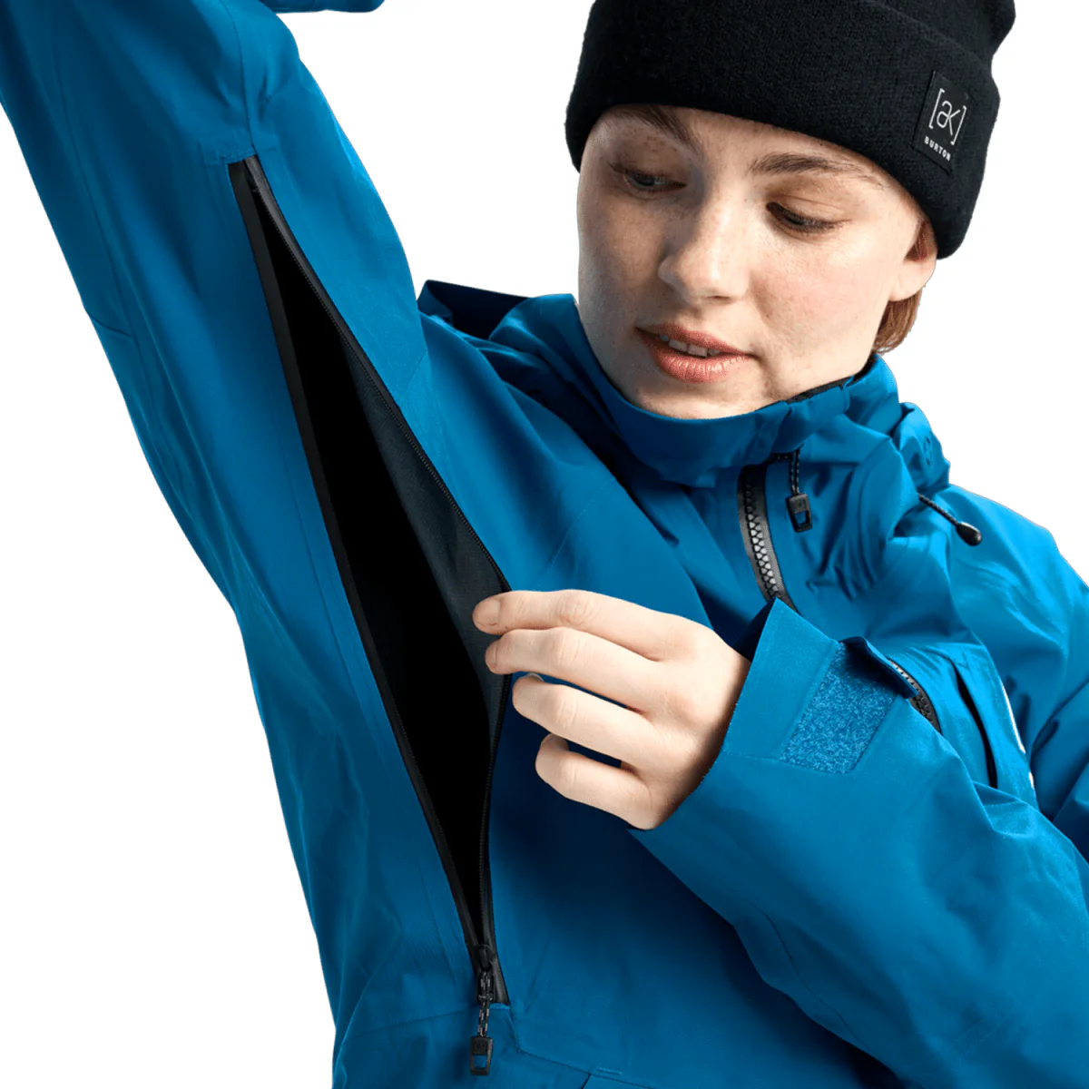 Burton Women's [ak] Kimmy Gore-Tex 3L Jacket 2026 Blue Teal - Image 3