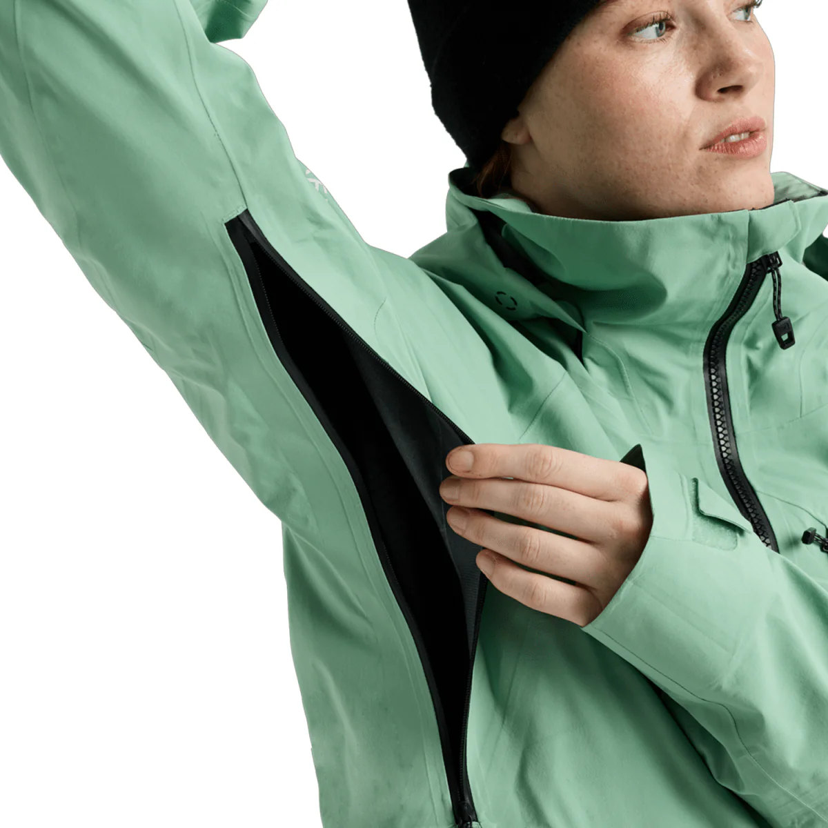 Burton Women's [ak] Kimmy Gore-Tex 3L Jacket 2026 Soft Sage - Image 3