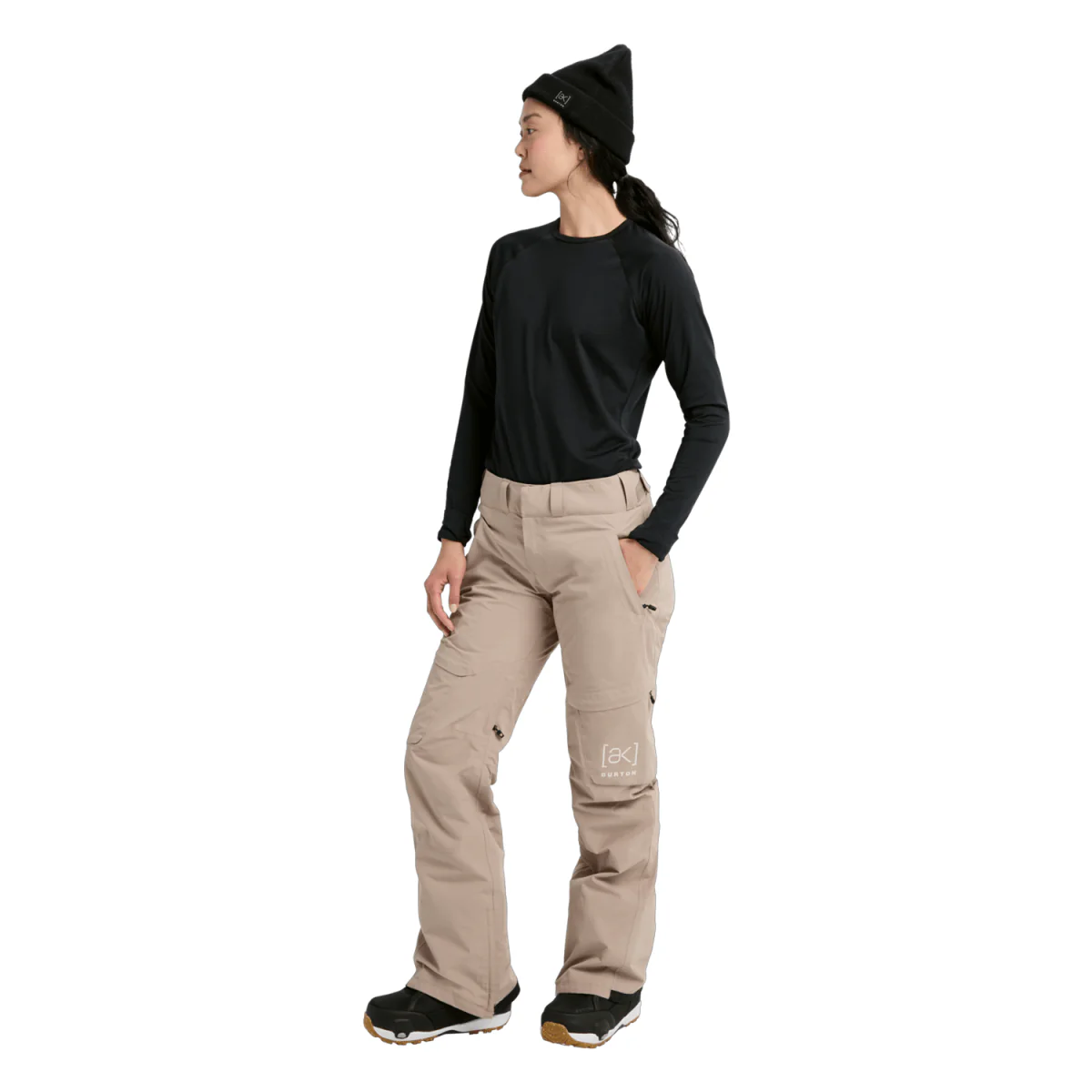 Burton Women's [ak] Summit Gore-Tex 2L Pant 2026 Summit Taupe - Image 3