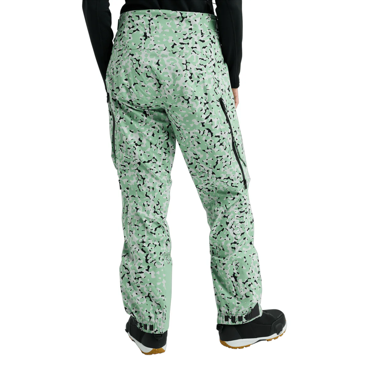 Burton Women's [ak] Tuvak Gore-Tex C-Knit 3L Pant 2026 Sage Dot Camo - Image 2