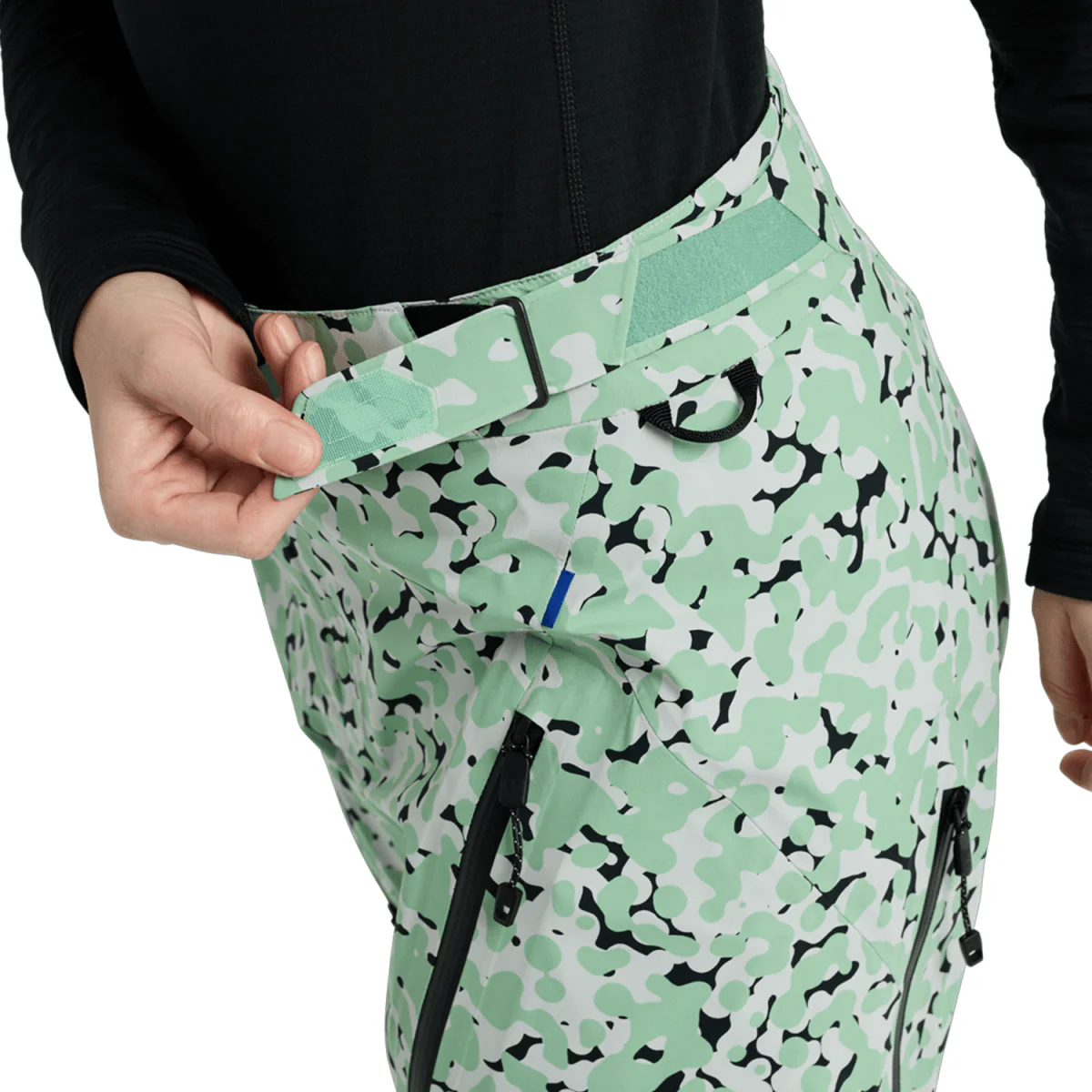Burton Women's [ak] Tuvak Gore-Tex C-Knit 3L Pant 2026 Sage Dot Camo - Image 4