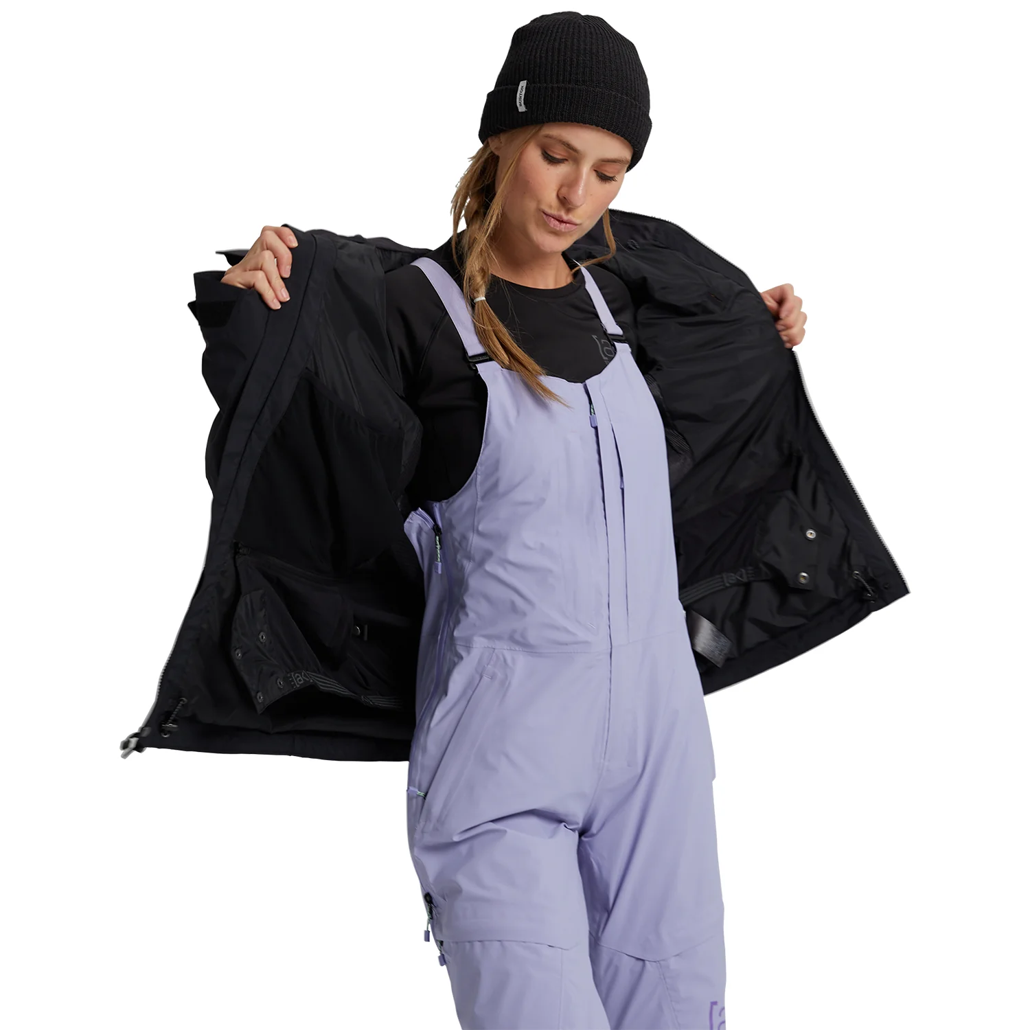 Burton Women's [ak] Upshift 2L Gore-Tex Jacket 2024 True Black - Image 5