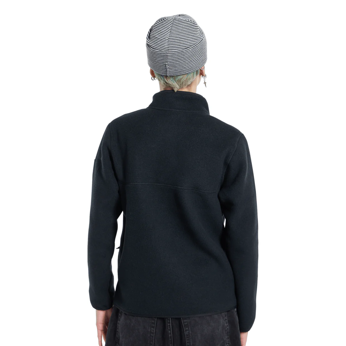 Burton Women's Cinder Pullover 2026 True Black - Image 2