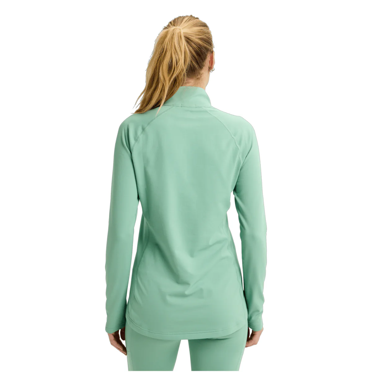 Burton Women's Heavyweight X Quarter Zip 2026 Soft Sage - Image 2