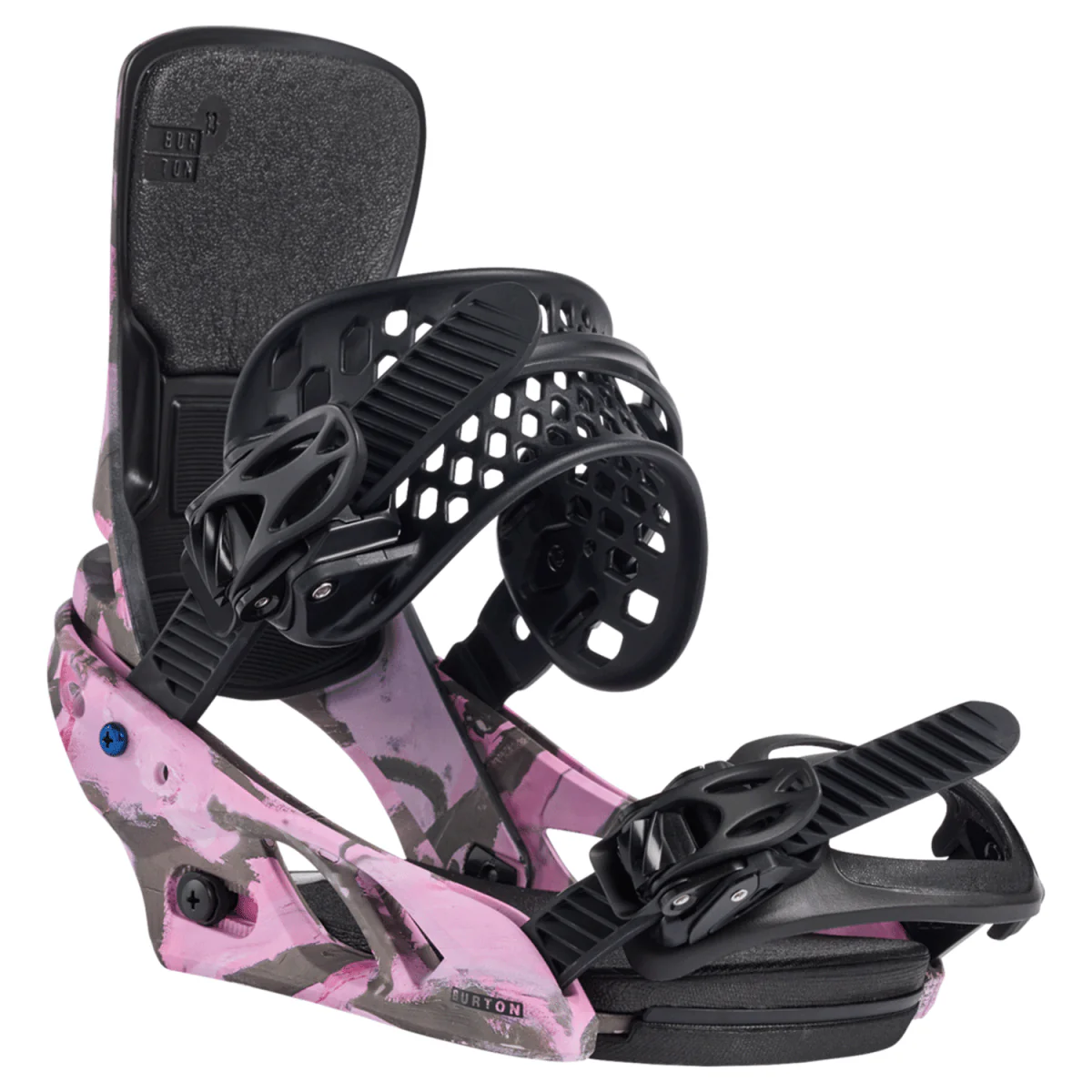 Burton Women's Lexa X Snowboard Bindings 2025 Gray/Pink - Image 2