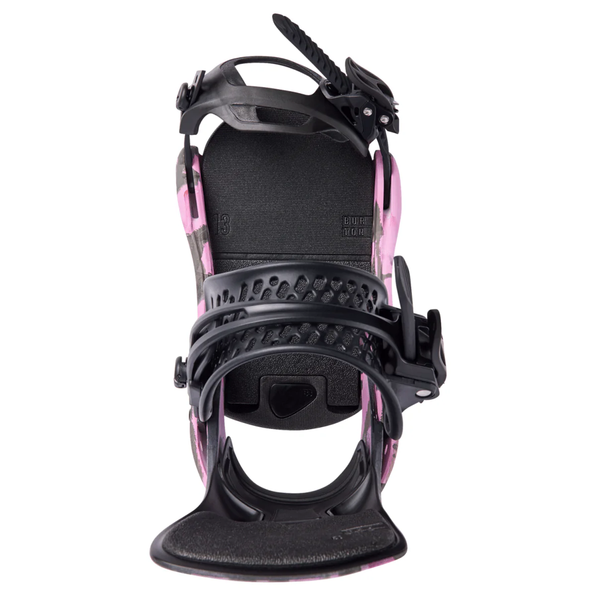 Burton Women's Lexa X Snowboard Bindings 2025 Gray/Pink - Image 4