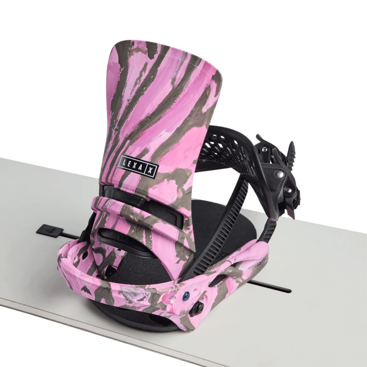 Burton Women's Lexa X Snowboard Bindings 2025 Gray/Pink - Image 5