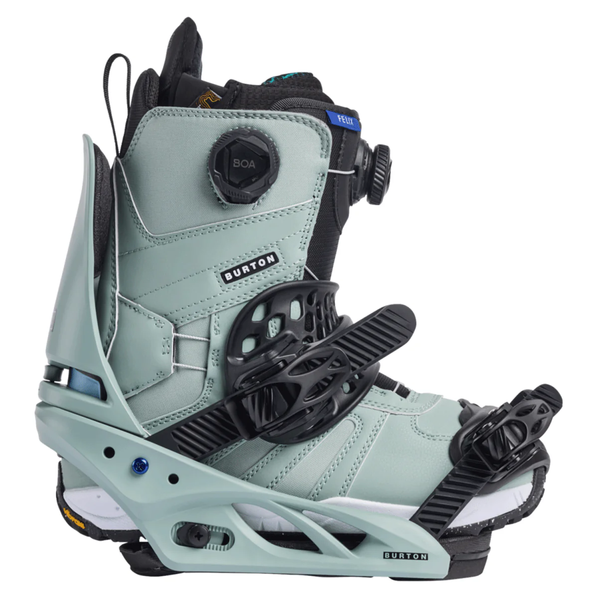 Burton Women's Lexa X Snowboard Bindings 2025 Petrol Green - Image 6
