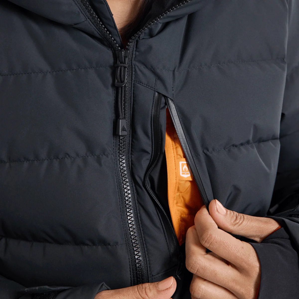 Burton Women's Loyil Down Jacket 2025 True Black - Image 5