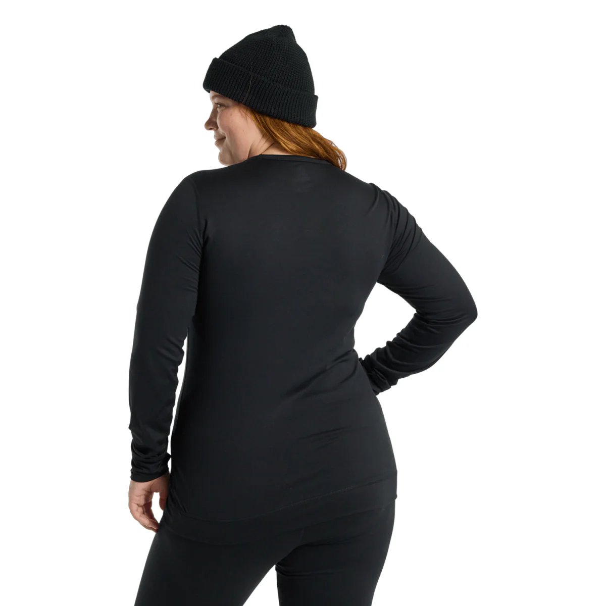 Burton Women's Midweight Base Layer Crew 2026 True Black - Image 2