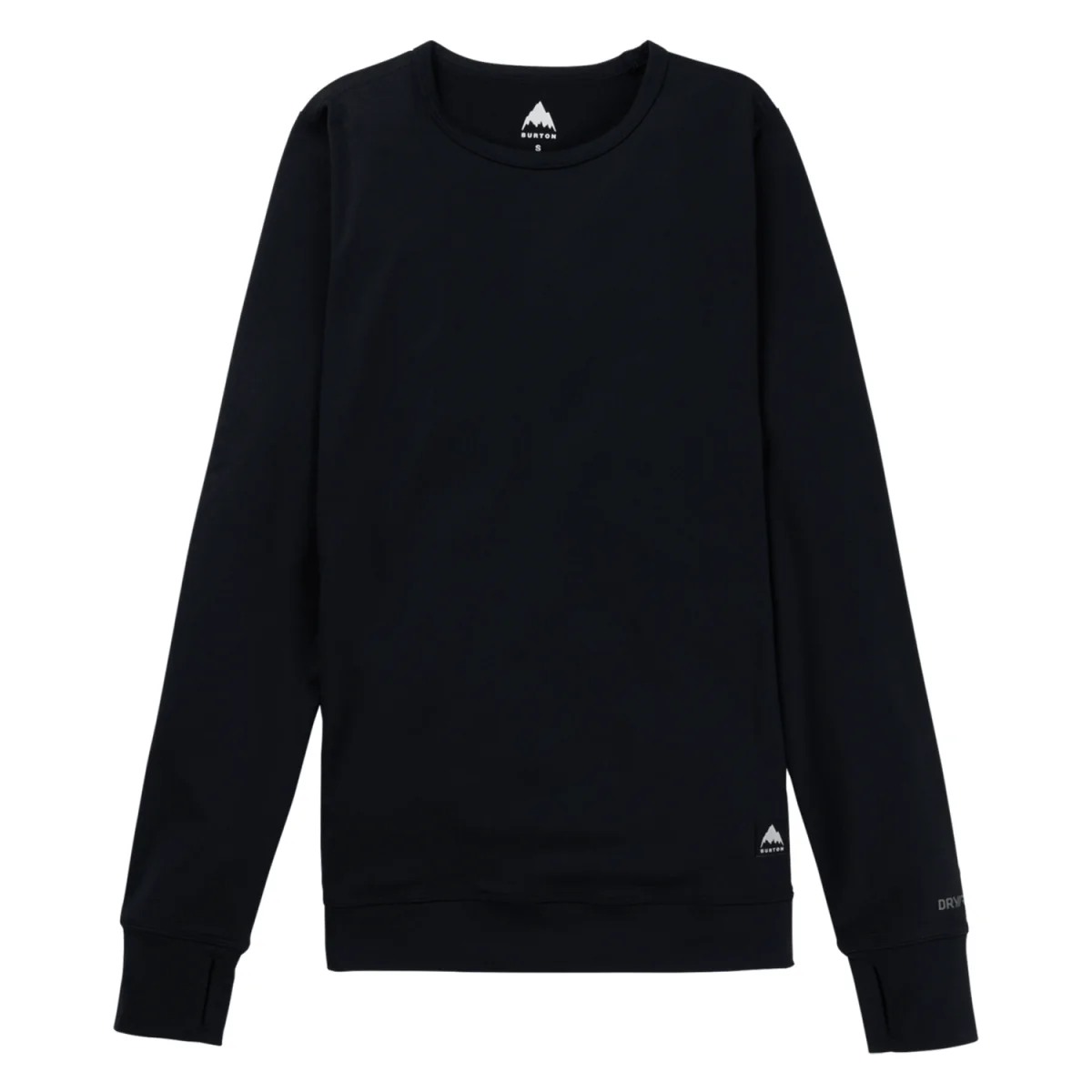 Burton Women's Midweight Base Layer Crew 2026 True Black - Image 3