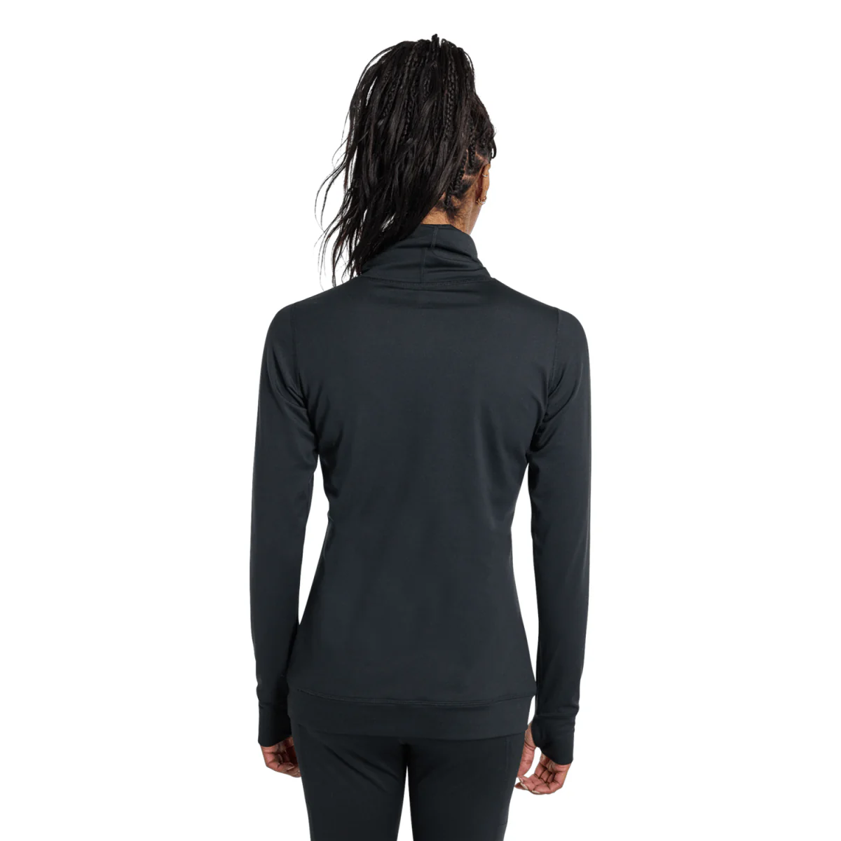 Burton Women's Midweight Long Neck 2026 True Black - Image 2